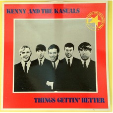 KENNY AND THE KASUALS Things Gettin' Better (EVA 12031) France 1983 LP